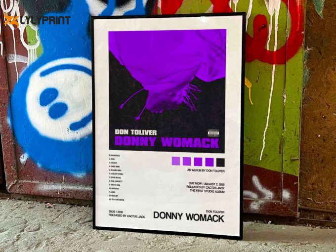 Don Toliver &Amp;Quot;Donny Womack&Amp;Quot; Album Cover Poster #2 1