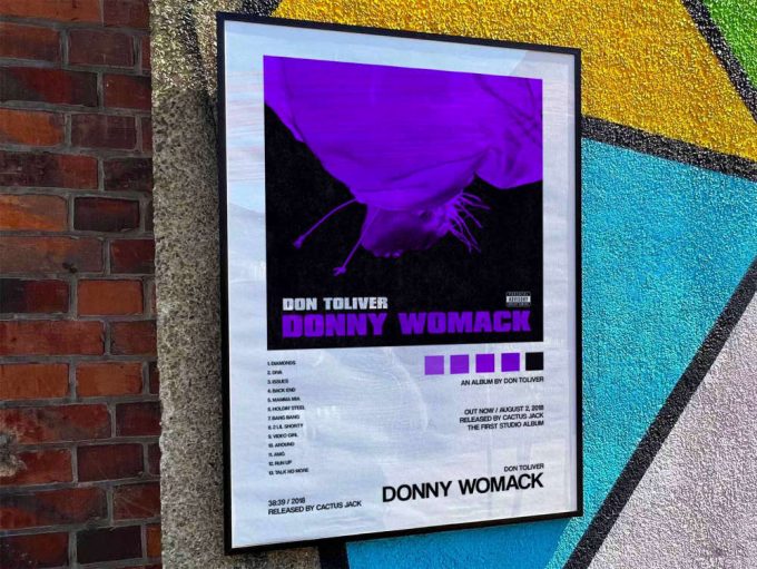 Don Toliver &Quot;Donny Womack&Quot; Album Cover Poster #2 2
