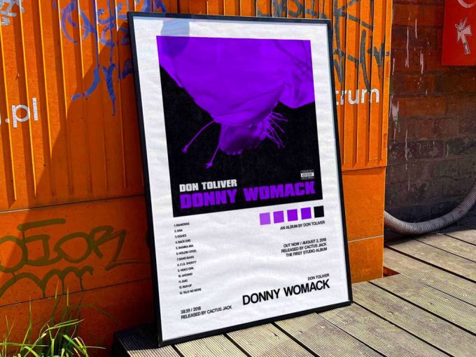 Don Toliver &Quot;Donny Womack&Quot; Album Cover Poster #2 3