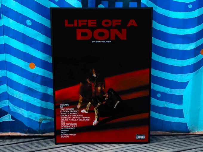 Don Toliver &Quot;Life Of A Don&Quot; Album Cover Poster #Fac 2