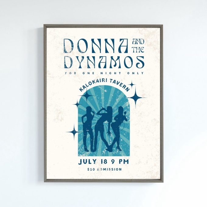 Donna And The Dynamos Poster 3