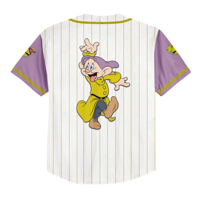 Dopey Dwarf Baseball Jersey 2