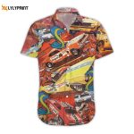 Drag Racing Snake And Mongoose Car Hawaiian Shirt