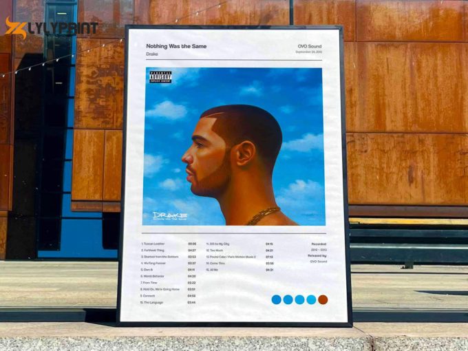 Drake &Amp;Quot;Nothing Was The Same&Amp;Quot; / Album Cover Poster 1