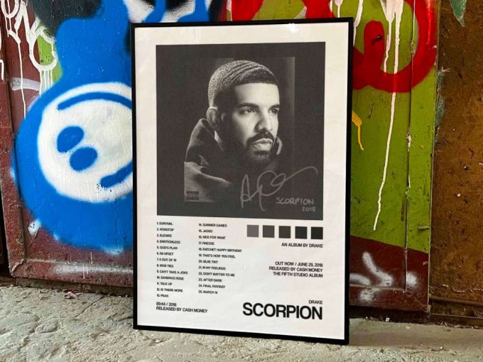 Drake &Quot;Scorpion&Quot; Album Cover Poster 8