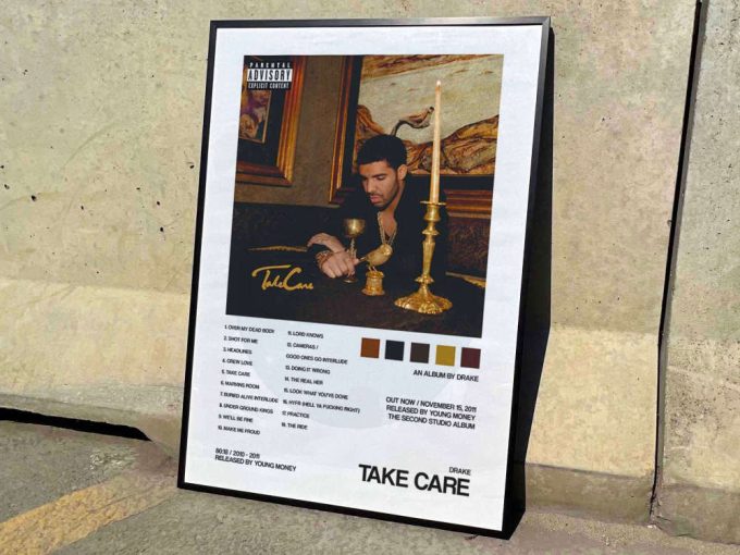 Drake &Quot;Take Care&Quot; Album Cover Poster 3