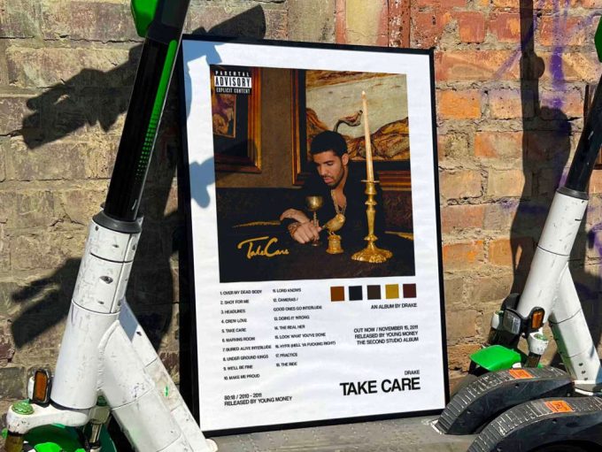 Drake &Quot;Take Care&Quot; Album Cover Poster 6
