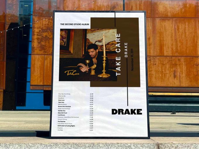 Drake &Quot;Take Care&Quot; Album Cover Poster 2