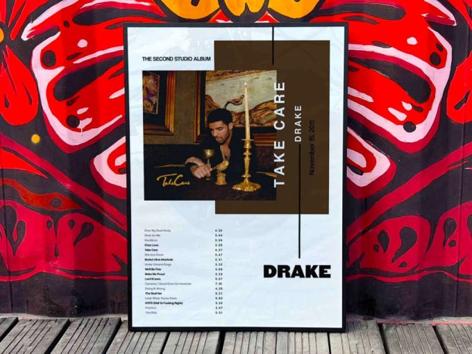 Drake &Quot;Take Care&Quot; Album Cover Poster 4