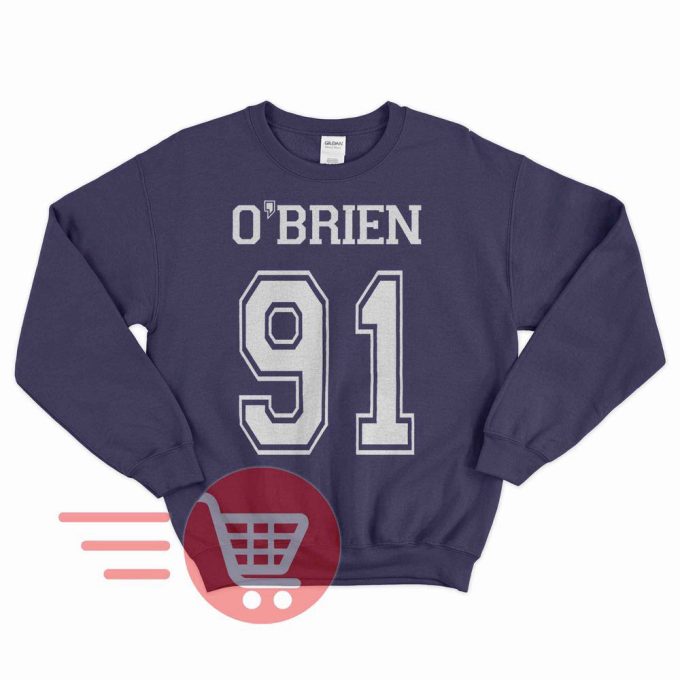 Dylan O'Brien Sweatshirt Dylan O'Brien Sweater Dylan O Brien T-Shirt Dylan Obrien 91 Teen Wolf Beacon Hills Lacrosse Unisex Sweatshirt Tee 3