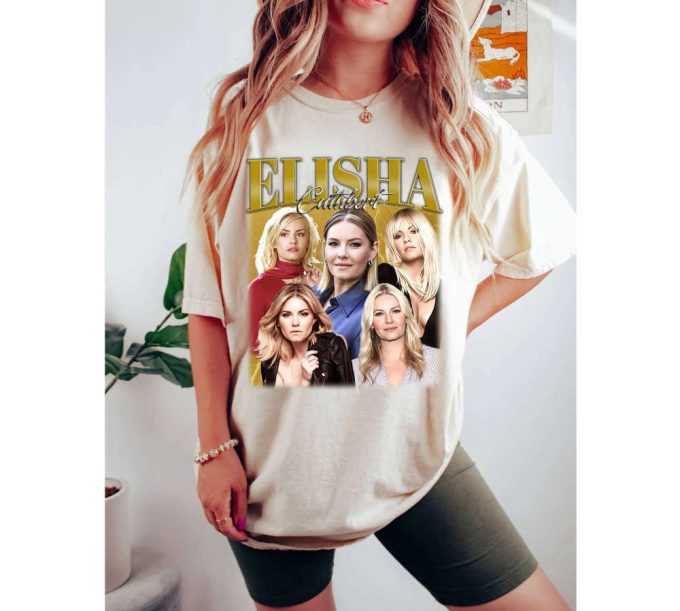 Elisha Cuthbert T-Shirt Elisha Cuthbert Shirt Elisha Cuthbert Tees Elisha Cuthbert Sweater Vintage Shirt Retro Shirt Movie Shirt 3