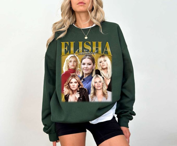 Elisha Cuthbert T-Shirt Elisha Cuthbert Shirt Elisha Cuthbert Tees Elisha Cuthbert Sweater Vintage Shirt Retro Shirt Movie Shirt 4