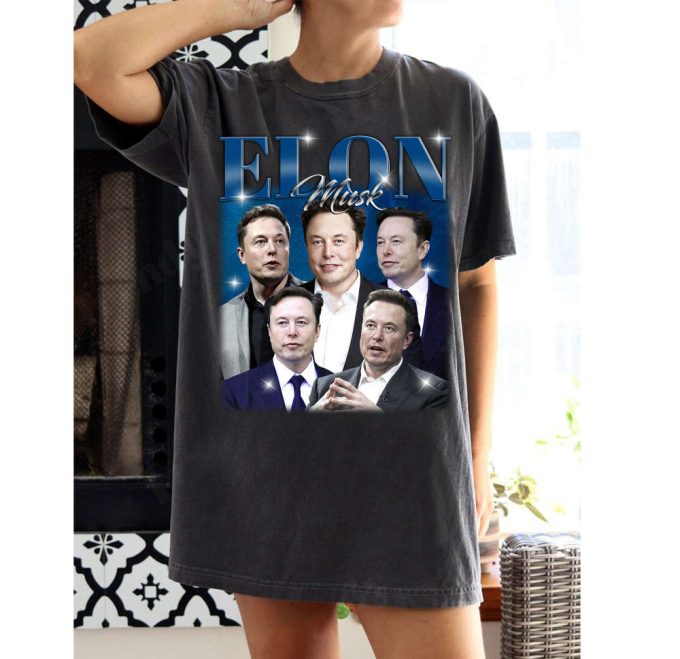 Elon Musk T-Shirt Elon Musk Shirt Elon Musk Tees Elon Musk Sweater Movie Sweater Movie Sweatshirt Retro Unisex T-Shirt 2