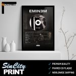 Eminem ‘The Marshall Mathers LP’  CD Album Plaque  Premium Matte Vertical Posters