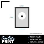 Eminem ‘The Marshall Mathers LP’  CD Album Plaque  Premium Matte Vertical Posters