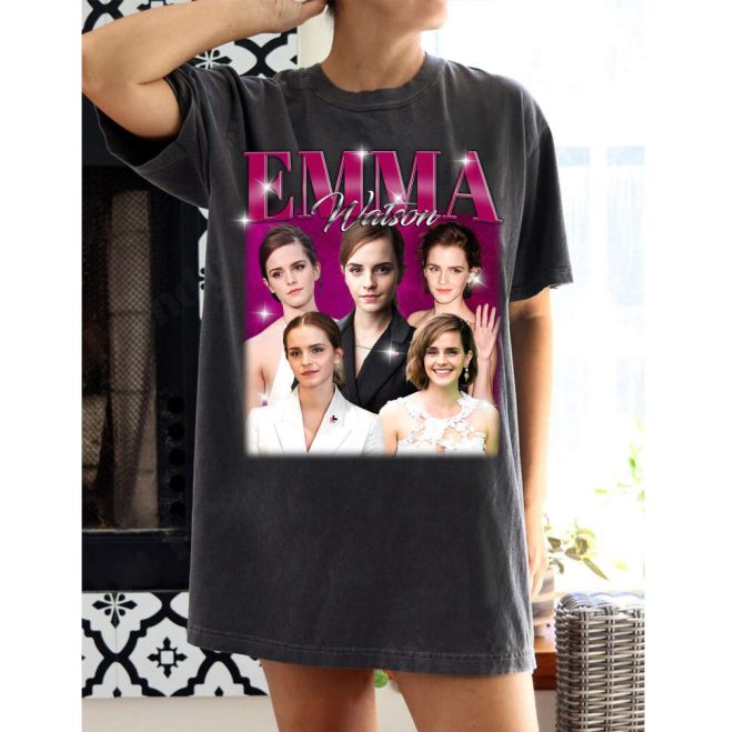 Emma Watson T-Shirt Emma Watson Shirt Emma Watson Tees Emma Watson Sweater Movie Sweater Movie Sweatshirt Retro Shirt Unisex T-Shirt 3