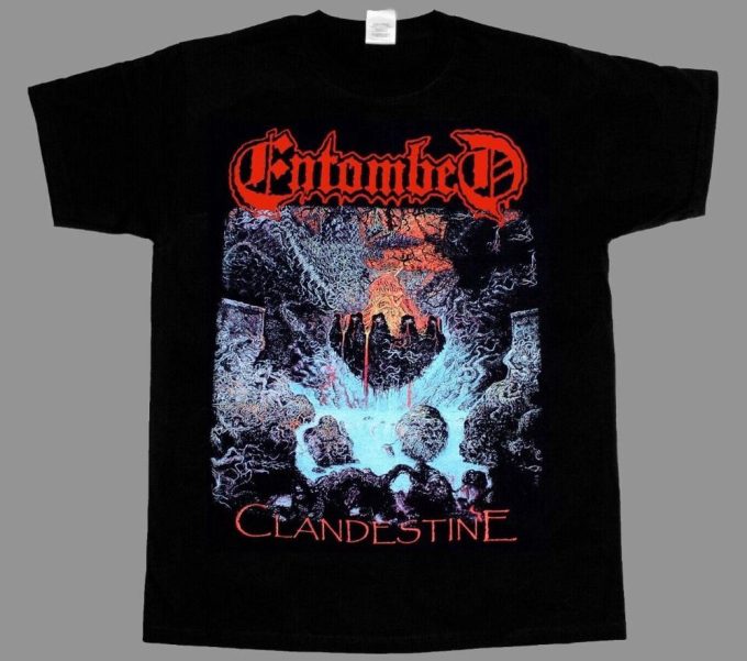 Entombed Clandestine T-Shirt Fan Tee Unisex Best Gift For Men &Amp; Women 2