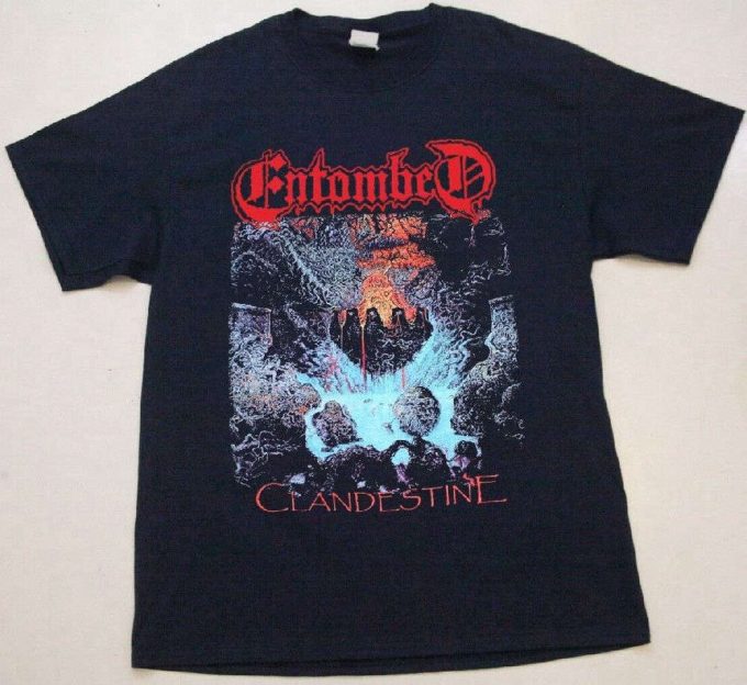 Entombed Clandestine T-Shirt Fan Tee Unisex Best Gift For Men &Amp;Amp; Women 1