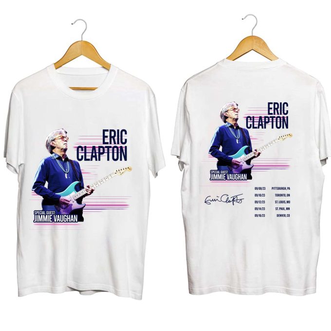 Eric Clapton 2023 Tour Shirt: Fan Concert Gift 2