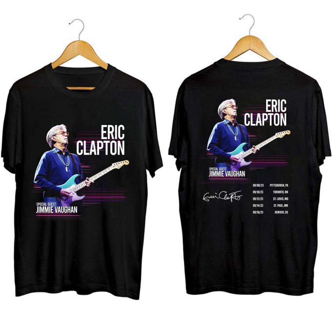 Eric Clapton 2023 Tour Shirt: Fan Concert Gift 1