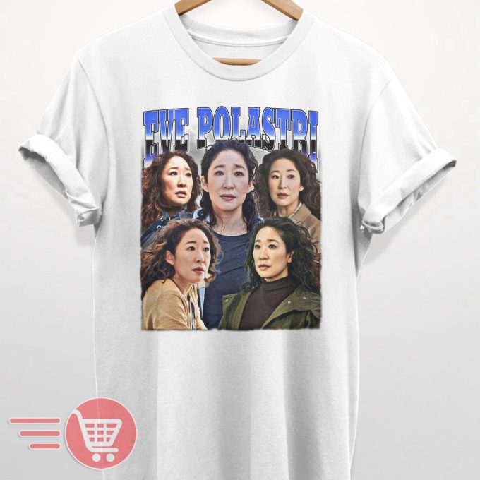 Eve Polastri Oversize Tee: Limited Sandra Oh Tshirt - Unisex Shirt 3