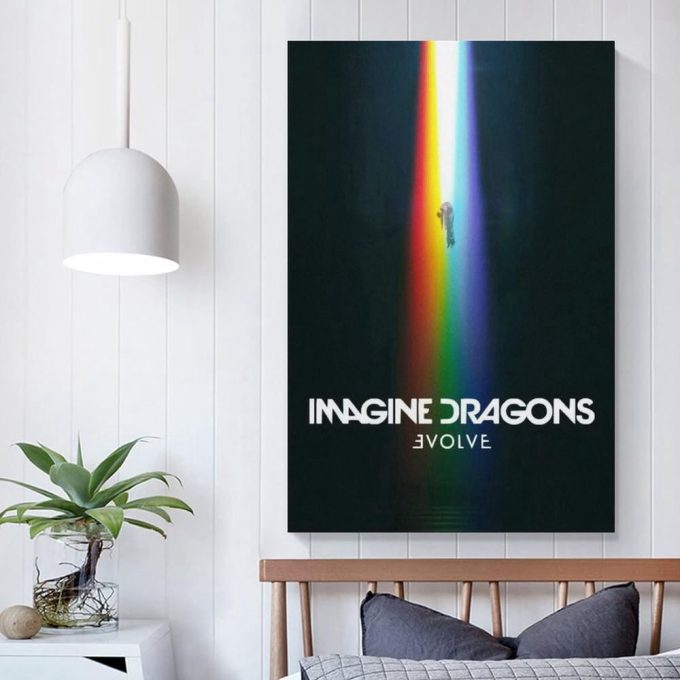 Evolve - Imagine Dragons Poster Bedroom Decor Sports Landscape Office Room Decor 4