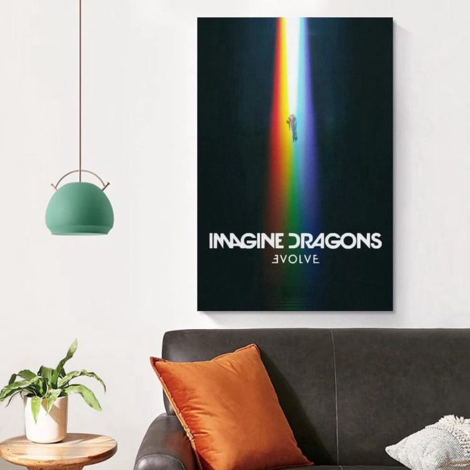 Evolve - Imagine Dragons Poster Bedroom Decor Sports Landscape Office Room Decor 5