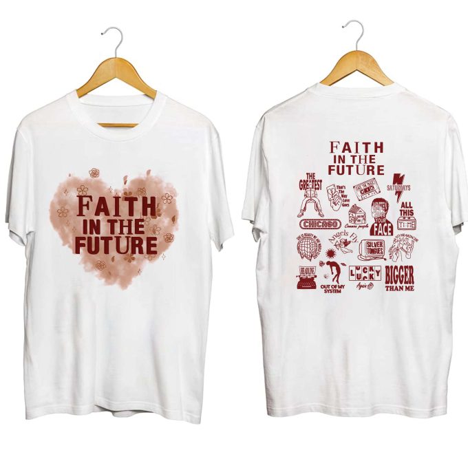 Faith In The Future Tracklist Shirt, Louis Tomlinson Album Shirt, Tomlinson Fan Shirt, Louis Tomlinson Tour 2023 Shirt, Louis Tomlinson Gift 1