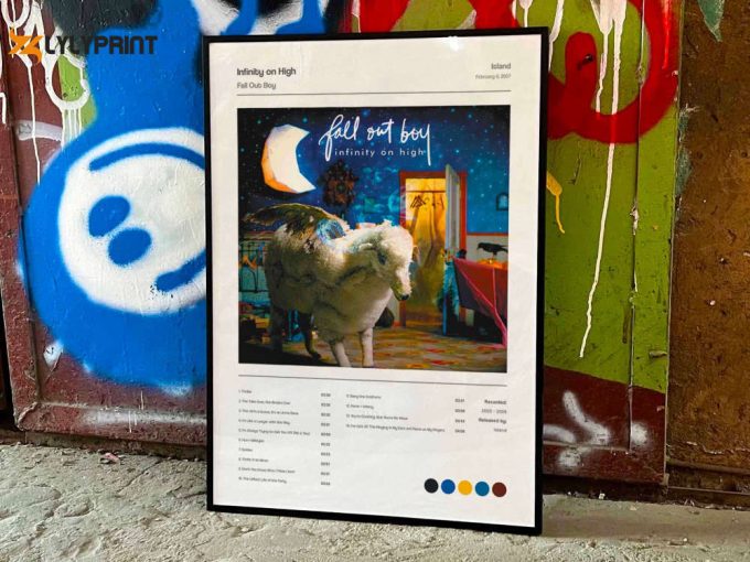 Fall Out Boy &Amp;Quot;Infinity On High&Amp;Quot; Album Cover Poster #5 1