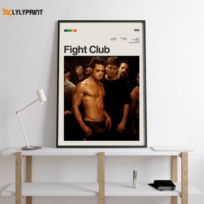 Fight Club Movie Poster, Modern Movie Poster 1