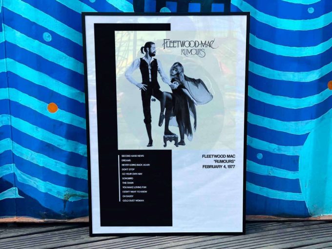 Fleetwood Mac &Quot;Rumours&Quot; Album Cover Poster #1 2