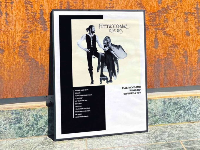 Fleetwood Mac &Quot;Rumours&Quot; Album Cover Poster #1 3