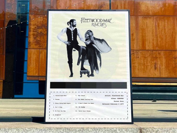 Fleetwood Mac &Quot;Rumours&Quot; Album Cover Poster #2 2