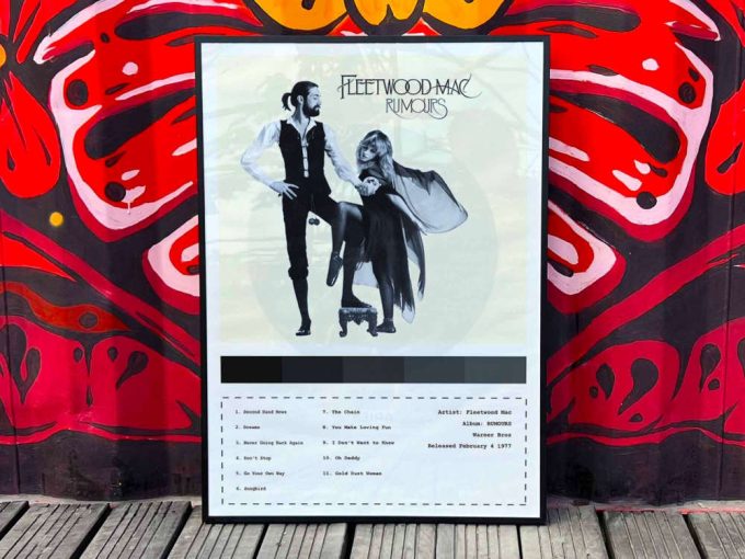 Fleetwood Mac &Quot;Rumours&Quot; Album Cover Poster #2 4