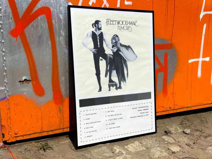 Fleetwood Mac &Quot;Rumours&Quot; Album Cover Poster #2 5
