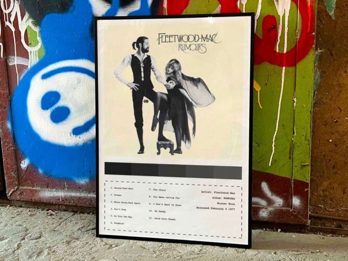 Fleetwood Mac &Quot;Rumours&Quot; Album Cover Poster #2 6