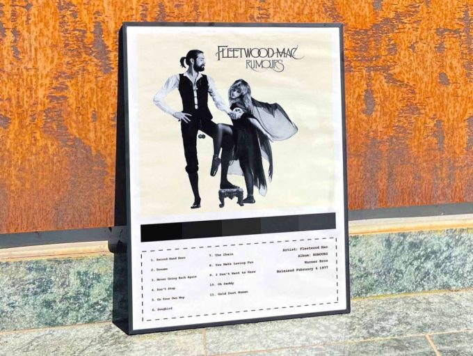 Fleetwood Mac &Quot;Rumours&Quot; Album Cover Poster #2 8