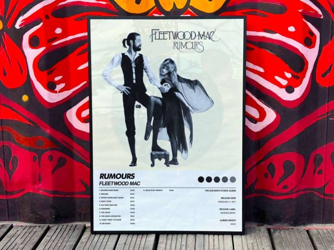 Fleetwood Mac &Quot;Rumours&Quot; Album Cover Poster #6 4