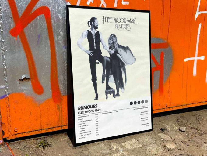 Fleetwood Mac &Quot;Rumours&Quot; Album Cover Poster #6 5