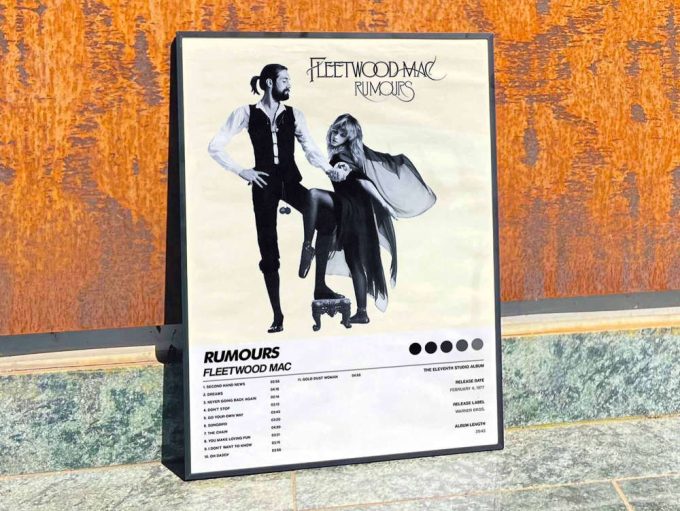 Fleetwood Mac &Quot;Rumours&Quot; Album Cover Poster #6 8