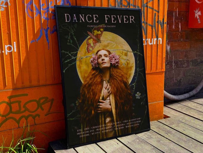 Florence And The Machine &Quot;Dance Fever&Quot; Album Cover Poster #Fac 3