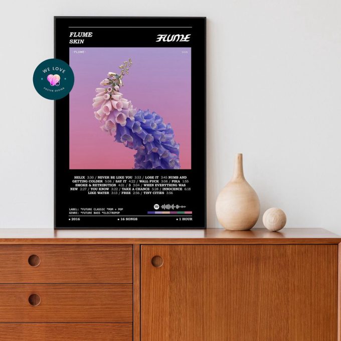 Flume - Skin Album Poster / Flume Poster 3