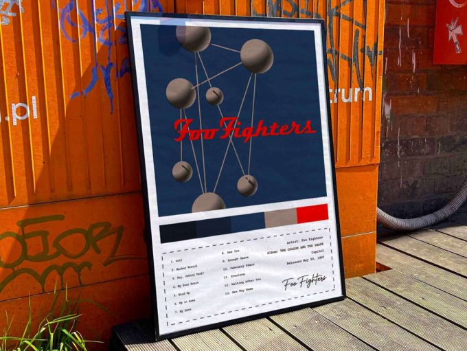 Foo Fighters &Quot;The Colour And The Shape&Quot; Album Cover Poster #4 3