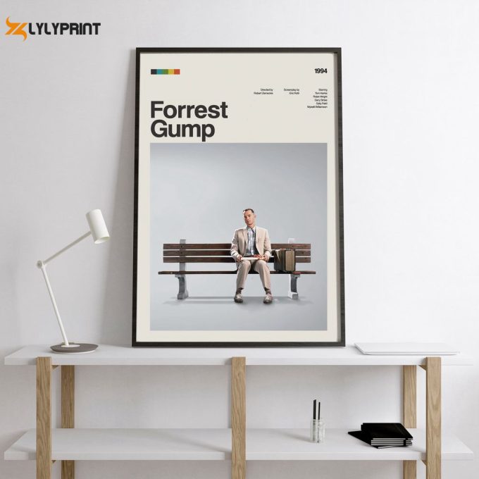 Forrest Gump Movie Poster, Forrest Gump Modern Movie Poster 1