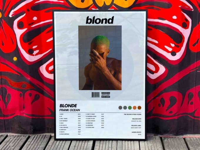 Frank Ocean &Quot;Blonde&Quot; Album Cover Poster 4