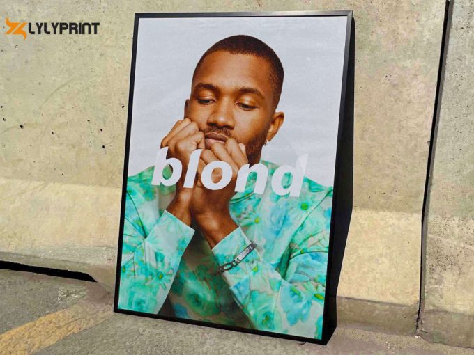 Frank Ocean &Amp;Quot;Blonde&Amp;Quot; Album Cover Poster 1