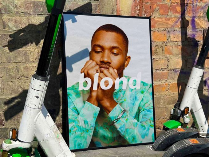 Frank Ocean &Quot;Blonde&Quot; Album Cover Poster 6