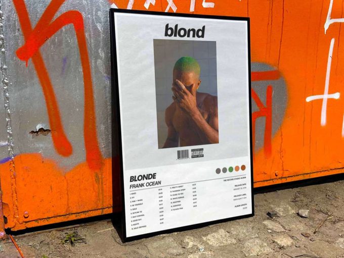 Frank Ocean &Quot;Blonde&Quot; Album Cover Poster 5