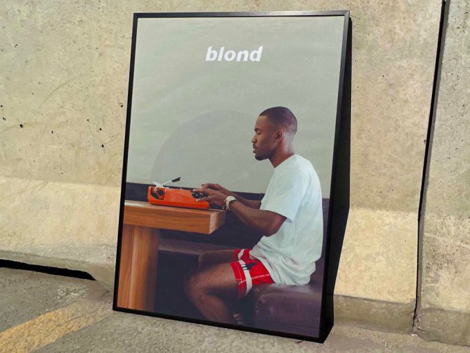 Frank Ocean &Quot;Blonde&Quot; Album Cover Poster 3