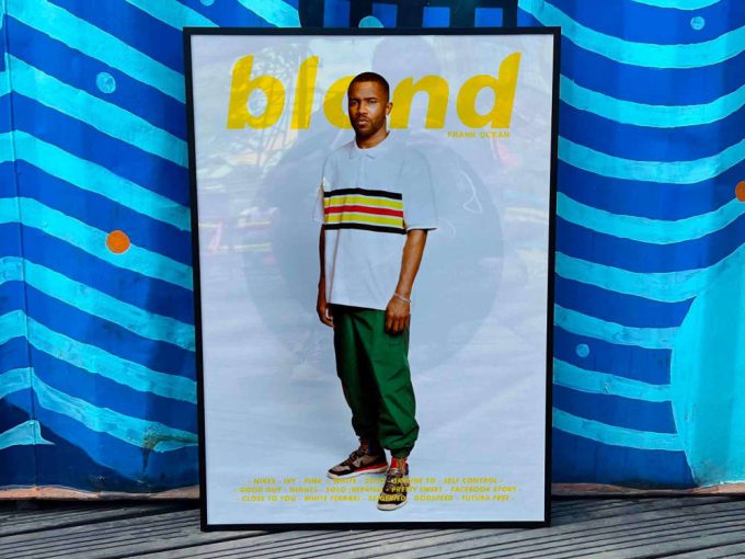 Frank Ocean &Quot;Blonde&Quot; Album Cover Poster 2